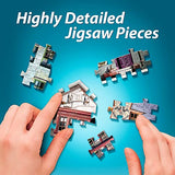 Wrebbit3D Harry Potter Diagon Alley 3D Puzzle for Teens and Adults | 450 Real Jigsaw Puzzle Pieces | Not Just an Ordinary Model Kit for Adults for Wrebbit