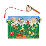 Melissa & Doug Magnetic Wooden Bug-Catching Puzzle Game (10 pcs) Melissa & Doug