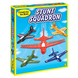 Creativity for Kids Stunt Squadron Craft Kit - Create 5 Foam Planes Faber-Castell