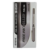 EYEYE Blue Fine Tip Pen, Bullet Tip Liquid Ink Rollerball Pens, 0.7mm Pens Fine point， Free Ink Roller Fine Tip Pens, Blue Ink Liquid Rollering Pens, EYEYE