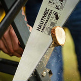 HAUTMEC 14 in. Universal Hand Saw - 11 TPI Fine Cuts Wood Saw - Professional Universal Saws for Wood, Laminate And Plastic - Crosscut Saw, HT0024 HAUTMEC