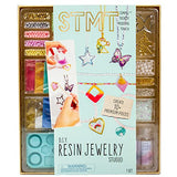 STMT D.I.Y. Resin Jewelry Studio, All-in-One Resin Jewelry Making Kit with Molds, Fun DIY Kit to Make Your Own Necklaces, Bracelets & More, Great STMT