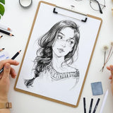 MARTCOLOR Charcoal Drawing Set, 19 Pieces, Black & White Charcoal Pencils for Drawing, Sketching, Shading, Blending, Artist Pencils for Beginners & MARTCOLOR