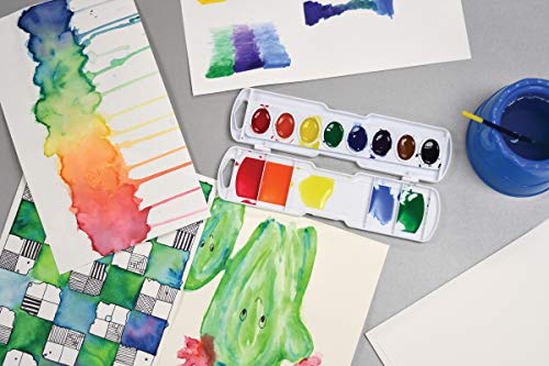 UCreate Watercolor Paper, Bulk, 140 Lb., White, 9" x 12", 50 Sheets UCREATE