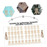 COHEALI 40pcs Wooden Dreamcatcher Arts and Crafts for Kids Dreamcatcher Kit Wood Crafts for Kids DIY Kits Wooden Hanging Ornaments Kit Unfinished COHEALI