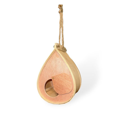 Pollinating Palace - Outdoor Hanging Wooden Bird House,Outdoor Birdhouse for Hummingbirds, Bluebirds and Finch Cardinals, Songbirds, Birdhouse GardeningProducts4Less