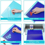 Lzerking Cutting Mat for Cricut 4 Pack Accessories and Supplies Light Replacement Blue Cut Pads Cricket Cards for Cutting Machine Maker/Maker Lzerking