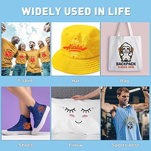 CAREGY HTV Vinyl Bundle Heat Transfer Vinyl(12 Pack) - 12 Inch by 3 Feet HTV Vinyl Rolls, Easy to Cut Iron on Vinyl for Cricut & Cameo, Easy to Weed CAREGY