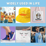 CAREGY HTV Vinyl Bundle Heat Transfer Vinyl(12 Pack) - 12 Inch by 3 Feet HTV Vinyl Rolls, Easy to Cut Iron on Vinyl for Cricut & Cameo, Easy to Weed CAREGY