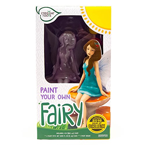 Creative Roots Paint Your Own Fairy by Horizon Group USA Medium - WoodArtSupply