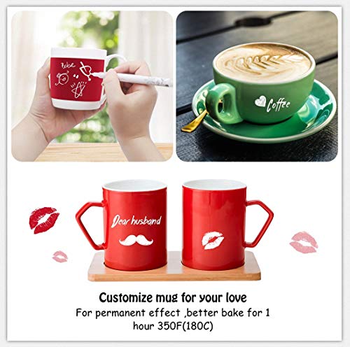 Paint Pens White Marker 6 Pack,0.7mm Acrylic White Permanent Marker,White Paint Pens for Rock Painting Stone Ceramic Glass Wood Plastic Glass Metal PHOSEA