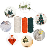 UHAPEER Macrame Kits for Adults Beginners, DIY Macrame Plant Hanger Kit and Macrame Supplies, with 3 mm Macrame Cord Cotton, Macrame Meads, Wooden UHAPEER