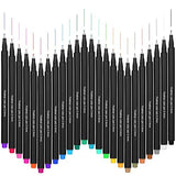 Yansanido 100 Pcs 100 Colors Fine Point Line Drawing Pens, 0.4mm of Pen Point for Painting, School and Office Supplies (100 colors) Yansanido