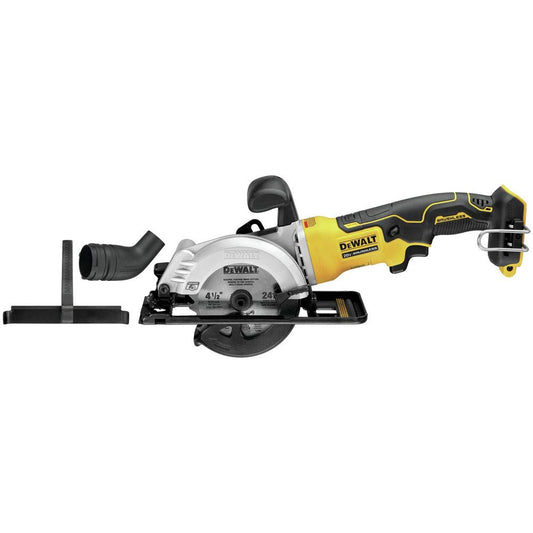 DEWALT ATOMIC 20V MAX* Circular Saw, 4-1/2-Inch, Tool Only (DCS571B) - WoodArtSupply