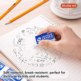 Shuttle Art #2 HB Golf Pencils and Erasers Bundle, Set of 360 Pack Bulk Golf Pencils + 72 Pack White Erasers Bulk - WoodArtSupply