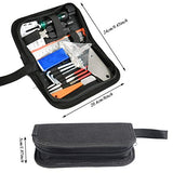TIMESETL Guitar Repairing Maintenance Tools Kit String Organizer String Action Ruler Gauge Measuring Tool Hex Wrench Set Files Fingerboard Guard TIMESETL