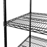 Seville Classics UltraDurable Heavy Duty NSF Solid Steel Wire Rack Storage Unit, Organizer for Garage, Warehouse, Office, Restaurant, Classroom, Seville Classics