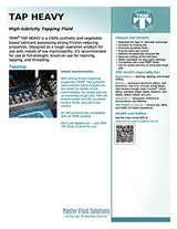 TRIM Cutting & Grinding Fluids TAPHVY/1 TAP HEAVY High Lubricity Tapping Fluid, 1 gal Jug Trim