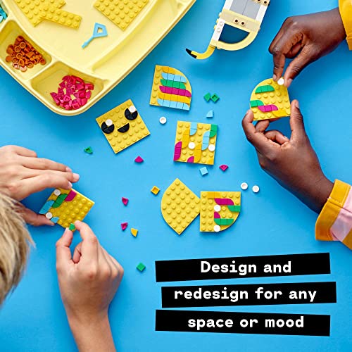 LEGO 41948 DOTS Cute Banana Pen Holder, Arts and Crafts Set, Toy Pencil Pot Desk Organizer, DIY Bedroom Accessories, Gifts for Kids, Girls & Boys 6 LEGO