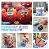 Betem 36 Colors Dual Tip Acrylic Paint Pens Markers, Premium Acrylic Paint Pens for Wood, Canvas, Stone, Rock Painting, Glass, Ceramic Surfaces, DIY Betem