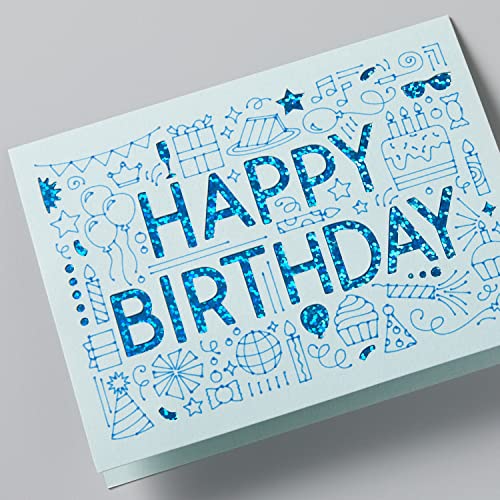 Cricut Cutaway Cards R10, Intricately Design Birthday Cards, Thank You Cards, Custom Greeting Cards, Holographic Backer, Compatible with Cricut Cricut