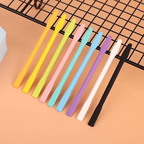 9PCS Colored Silicone Stir Sticks, Gartful Reusable Epoxy Resin Stir Sticks, for Resin Mixing, Paint, Making Glitter Tumblers Cups, Arts, Crafts, - WoodArtSupply