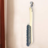 Counter Brush for Furniture Patio Woodworking Drafting Cleaning, Wooden Handle with Horsehair Bristle Bench Brushes, 13 Inches Hand Broom SUPERWASH PLUS