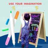 YR Dual Sided Neon Pens For Light Up LED Board, Neon Markers Applicable For Draw, Sketch, Create, Doodle, Art, Write, Learning Tablet, 12 Packs YR