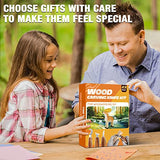 Wood Carving Kit, 23pcs Wood Carving Tool with 4PCS Wood Carving Knives & 5PCS Detail Knives 9 Basswood Blocks & Gloves & Roll Bag & Strop Block & K KERNOWO