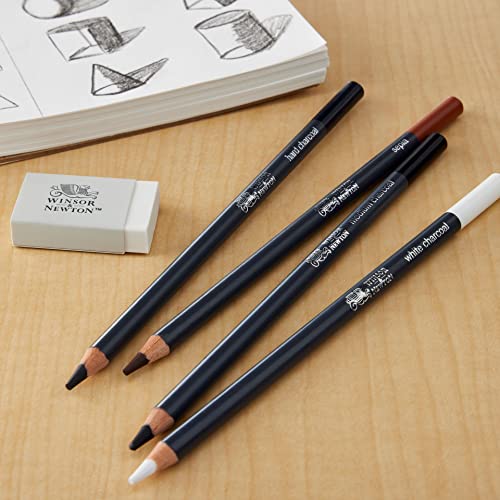 Winsor & Newton 6 Pack Studio Collection™ Sketching Pencil Set with Eraser - WoodArtSupply