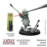 The Army Painter Clay Sculpting Tools - Set with Three Double Ended Stainless Steel Dab Tool, Polymer Clay Tools for Modeling Plastic, Resin, and The Army Painter