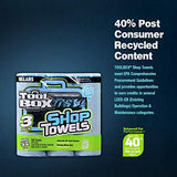 Sellars 54483 Toolbox Shop Towels 3-Pack, 11" Length x 9.4" Width, Blue (1 Packs of 3 Rolls, 55 Sheets per Roll) Sellars