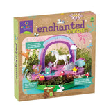 Craft-tastic Enchanted Garden - DIY Nature Craft Kit - Outdoor and Indoor - Grow and Play - Comes with Unicorn, Seeds, and Garden Decorations - Ages Craft-tastic