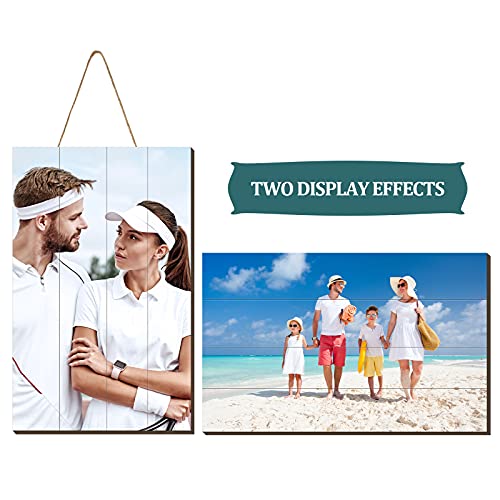 Sublimation 2023 Graduation Personalized Picture Frames Heat Transfer Wood Blanks Photo Frames Wall Mounting Photo Frame DIY Graduation Birthday Blulu