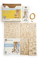 UGEARS STEM Pendulum Model Kit - Creative Wooden Model Kits for Adults, Teens and Children - DIY Mechanical Science Kit for Self Assembly - Unique UGEARS