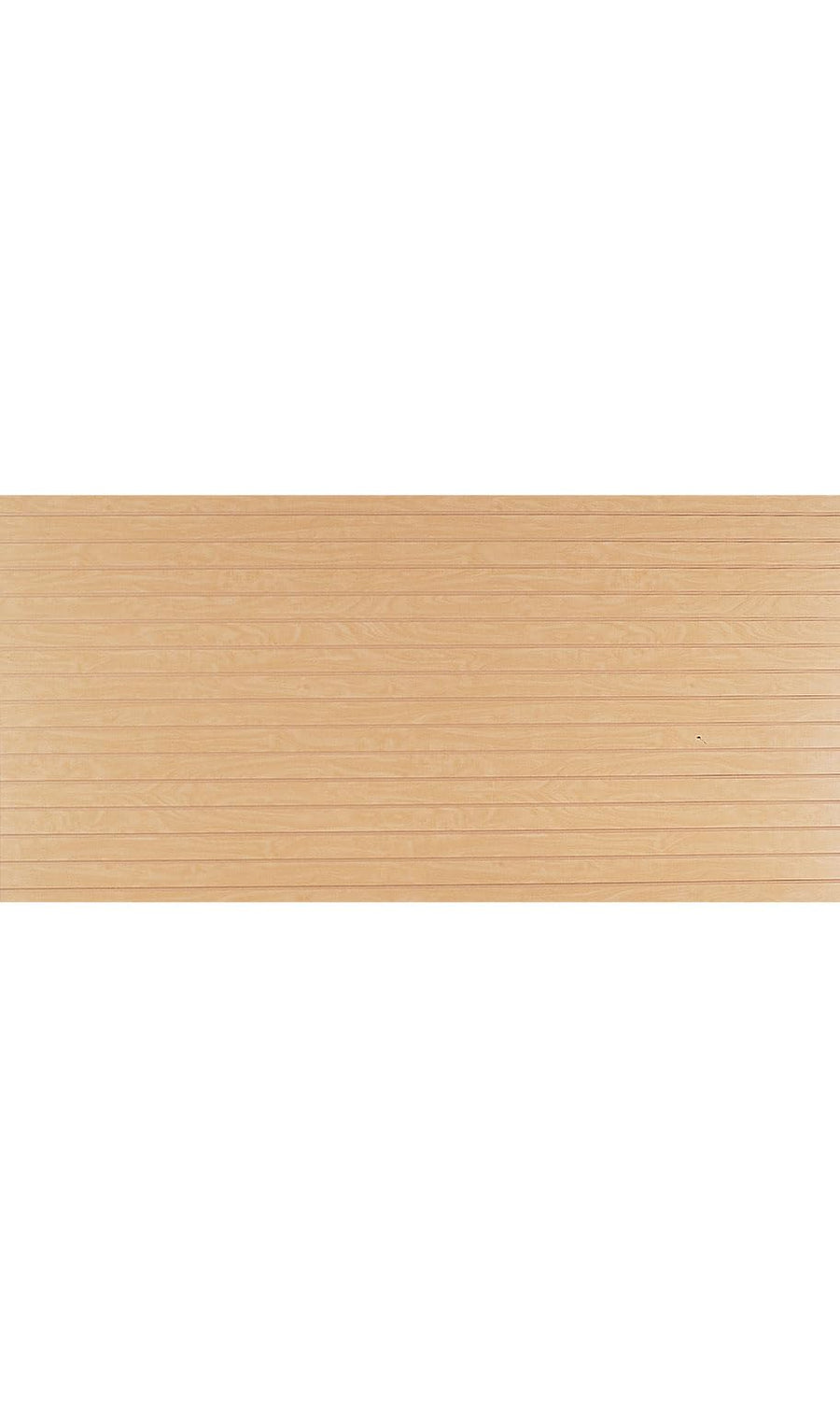 4 Foot x 8 Foot Horizontal Maple Slatwall Panel SSWBasics