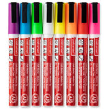Craft Smart Fluorescent Medium Tip Chalk Marker Set Craft Smart