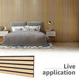 Art3d A31206 Studio Furniture, 4pcs-107＊8in, Oak Art3d