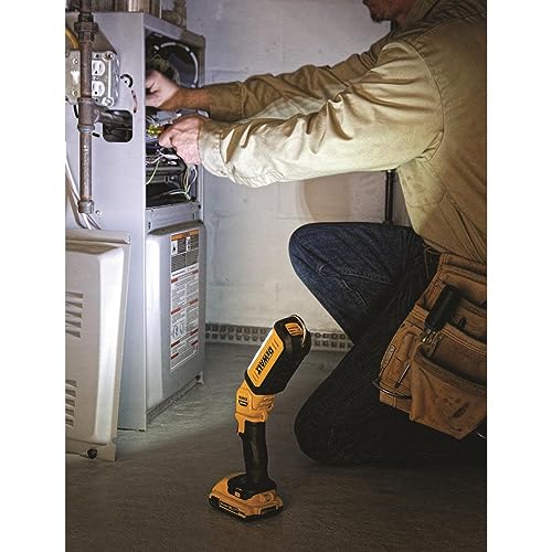 DEWALT 20V MAX LED Work Light, 100 Degree Pivoting Head, Up to 1000 Lumens of Brightness, Cordless (DCL050) - WoodArtSupply