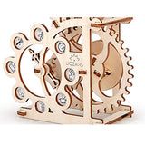 UGEARS Dynamometer - Mechanical Model Construction Kit 3D Wooden Puzzle for Self-Assembly Without Glue - Brainteaser for Kids, Teens and Adults UGEARS