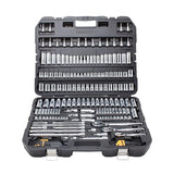 DEWALT Mechanics Tool Set, SAE and Metric, 1/2, 1/4, 3/8 Drive Sizes, 192-Piece, Chrome Vanadium Steel, (DWMT75049) DEWALT
