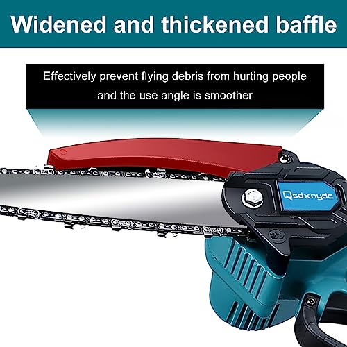 Mini Chainsaw 6 Inch for Makita 18V LXT (No Battery), Brushless Portable Electric Chain Saw Tool Cordless for Makita BL1850, Small Handheld Chainsaw QSDXNYDC