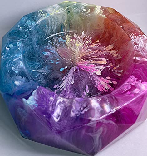 KSRESIN Liquid Cast Deep Pour Epoxy Resin 1 Gallon Kit | 0.5 in - 2 in Per Layer | Made in US | River Tables, Flower Preservation, Casting Resin KSRESIN