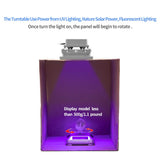 3D Printer UV Resin Curing Light with Solar Turntable 360°Rotating Stand for SLA DLP LCD 3D Printer Solidify Photosensitive Resin 405nm UV Resin Comgrow