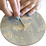 CYEAH 20 PCS Round Wood Circles for Crafts, 10 Inch Unfinished Wooden Circles Wood Rounds Wood Plaque for Making Craft, Home Decor, Wood Burning CYEAH