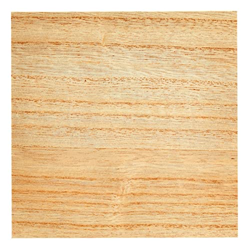 Unfinished MDF Wood Squares for Crafts, Wooden Blocks, 1 Inch Thick (6x6 in, 4 Pack) Bright Creations