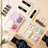 CraftZee Soap Making Kit - DIY Kits for Adults and Kids - Soap Making Supplies Includes Glycerin Soap Base, Fragrance Oils, Silicone Molds & More CraftZee