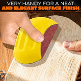Hand Sanding Blocks Auto Body - Mouse Sandpaper Woodworking Hand Tools - Hook and Loop Hand Sanding Pad Block Furniture Sander Hand Tool - Automotive LEGLO