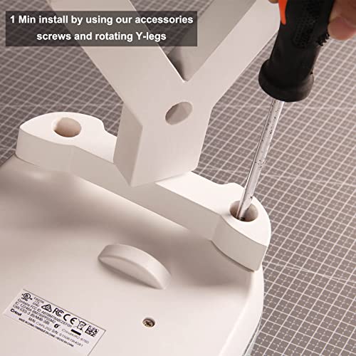 LOPASA Stand Legs Compatible with Cricut Maker 3/ Maker, Cricut Machine,  Accessories and Supplies Storage Tools, Save Craft Table or Desk  Space(Maker