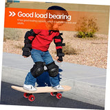 Happyyami 1pc Hand Drawn Skateboard Wood Skateboard Painting Skateboard Whale Cutout Unfinished Skateboard Deck Kids Toy DIY Skate Deck Children's Happyyami